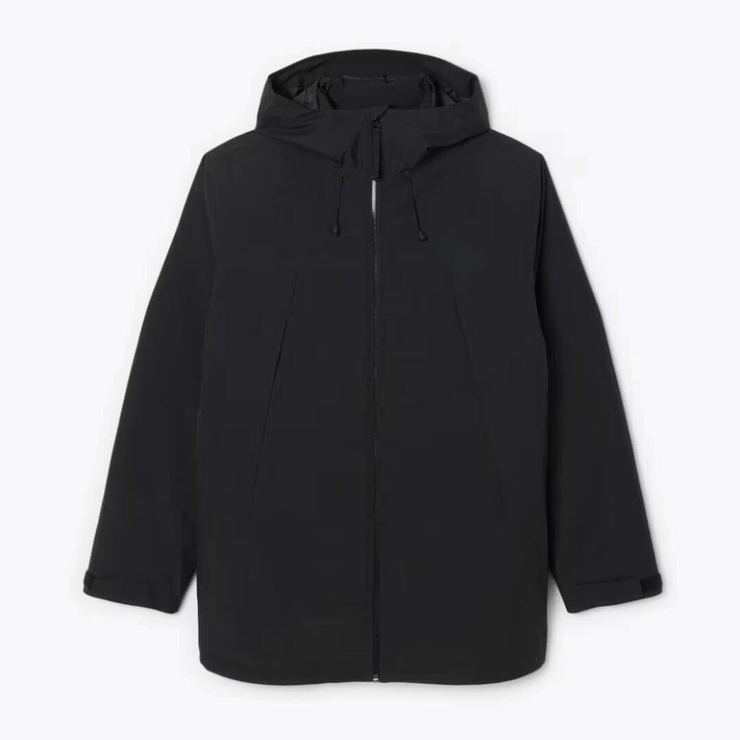 3-in-1 Wasserabweisende Gefütterte Parka Vahler Schwarz S 