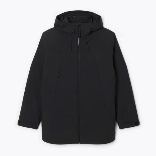 3-in-1 Wasserabweisende Gefütterte Parka Vahler Schwarz S 