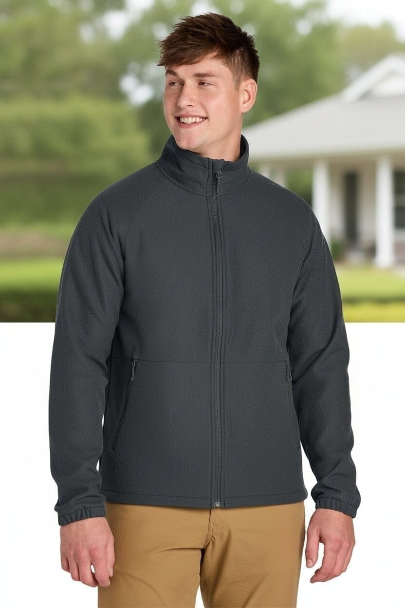 Barr Lake Softshell-Jacke Vahler Asphalt Grau Dunkel Meliert S 