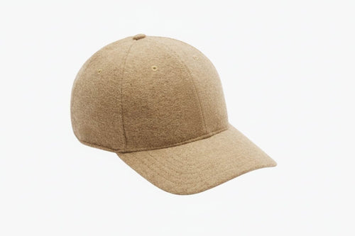 Baseball Cap Aus Wollfilz Vahler Beige 
