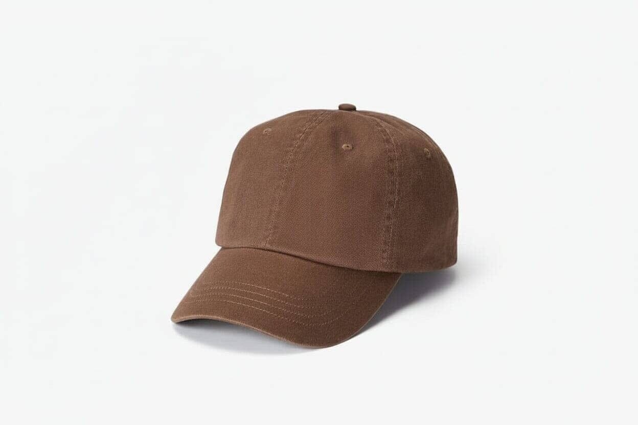 Baumwoll-Chino Baseball Cap Vahler Braun 