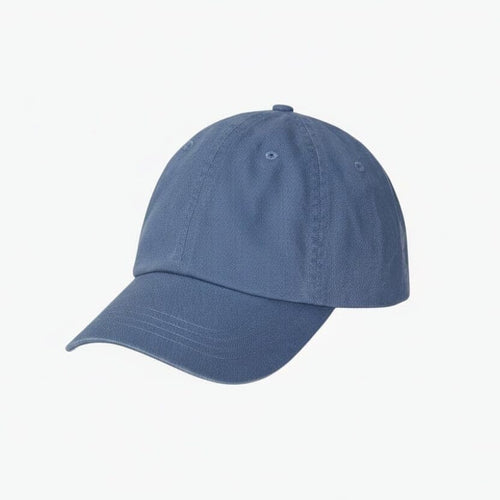Baumwoll-Chino Baseball Cap Vahler Capri Blau 