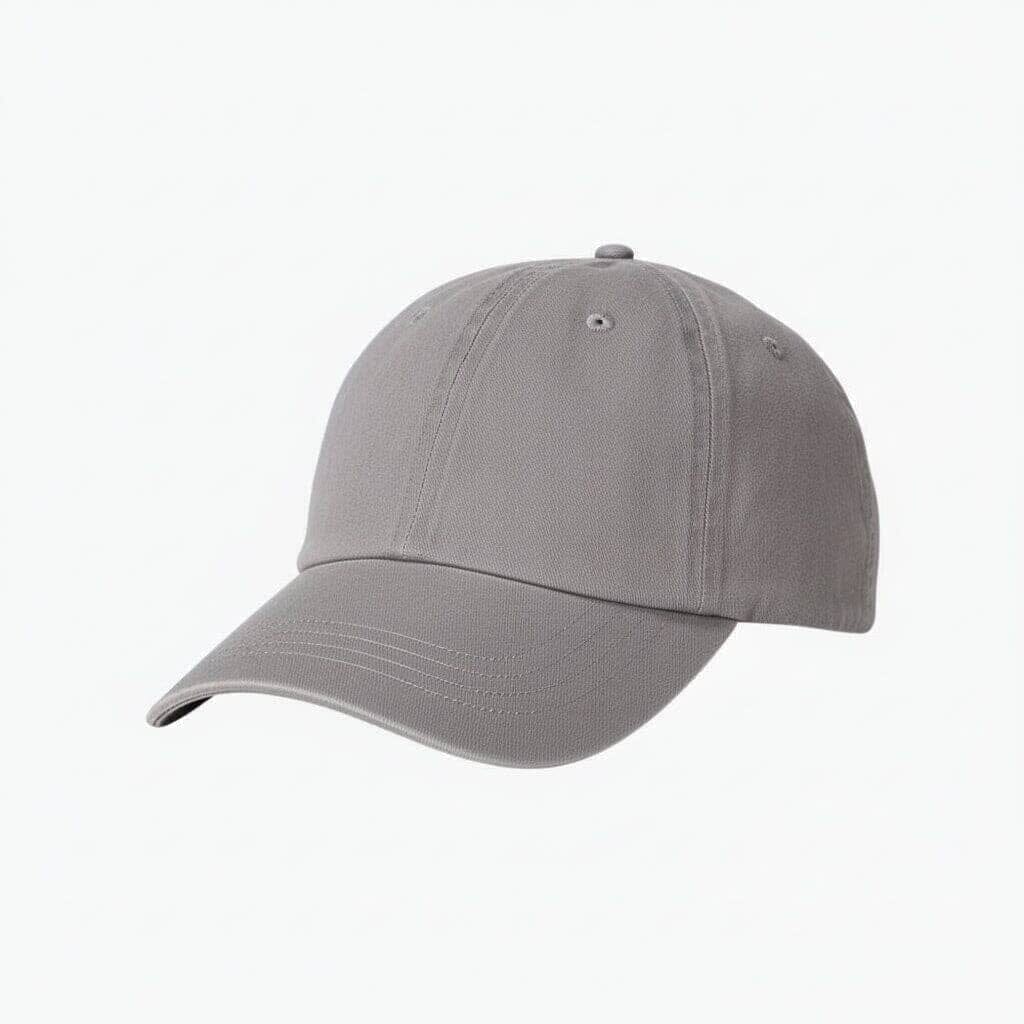 Baumwoll-Chino Baseball Cap Vahler Grau 