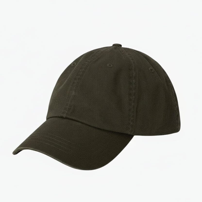 Baumwoll-Chino Baseball Cap Vahler Oliv 