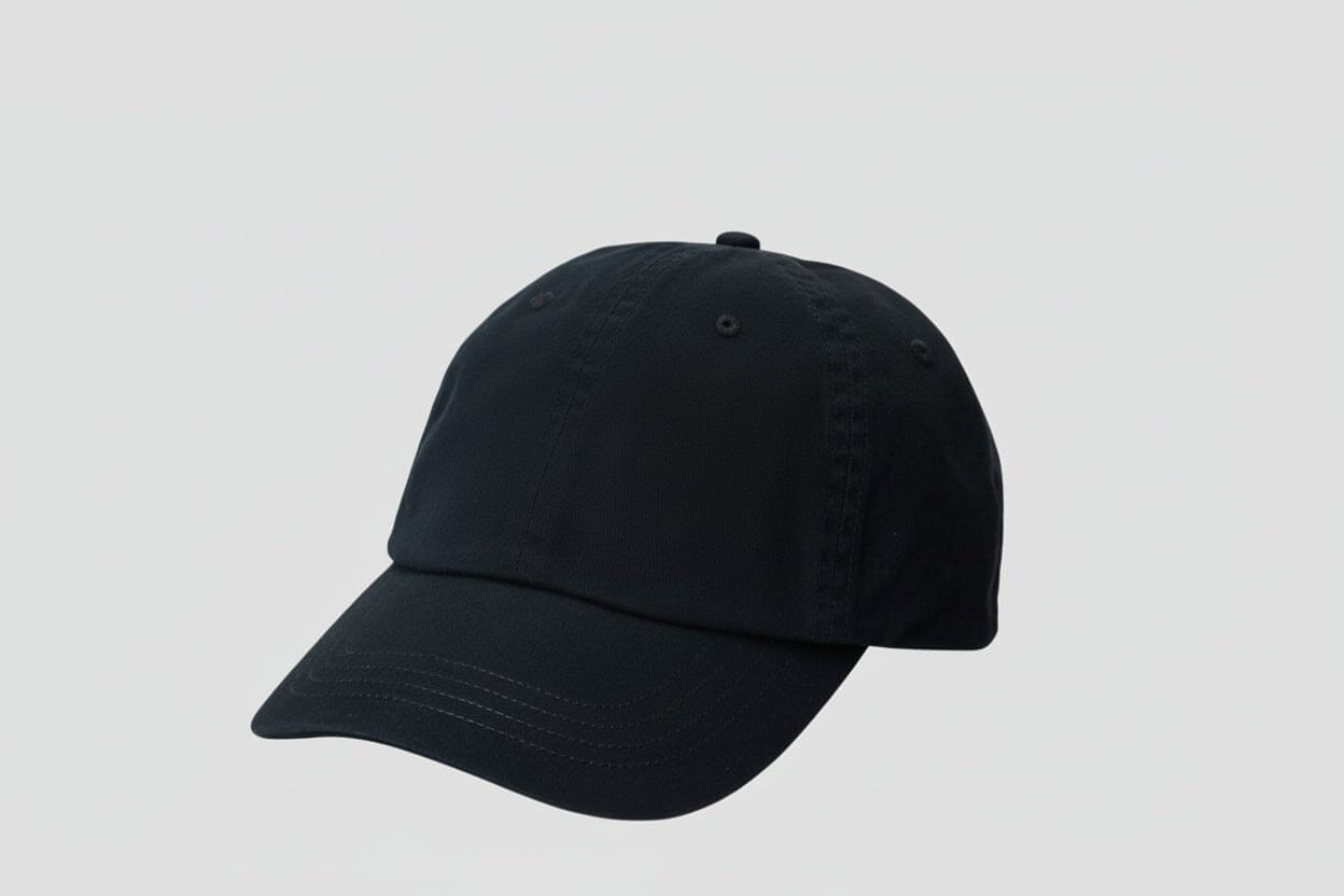 Baumwoll-Chino Baseball Cap Vahler Schwarz 