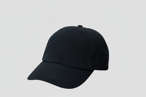 Baumwoll-Chino Baseball Cap Vahler Schwarz 