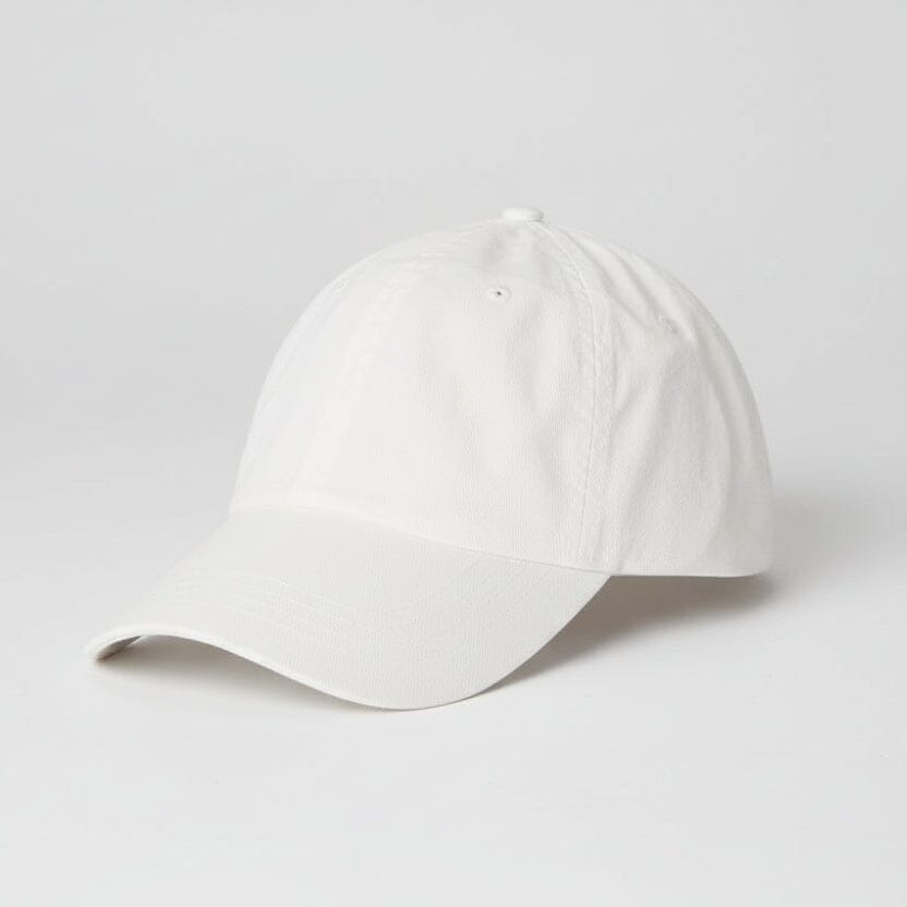 Baumwoll-Chino Baseball Cap Vahler Weiß 
