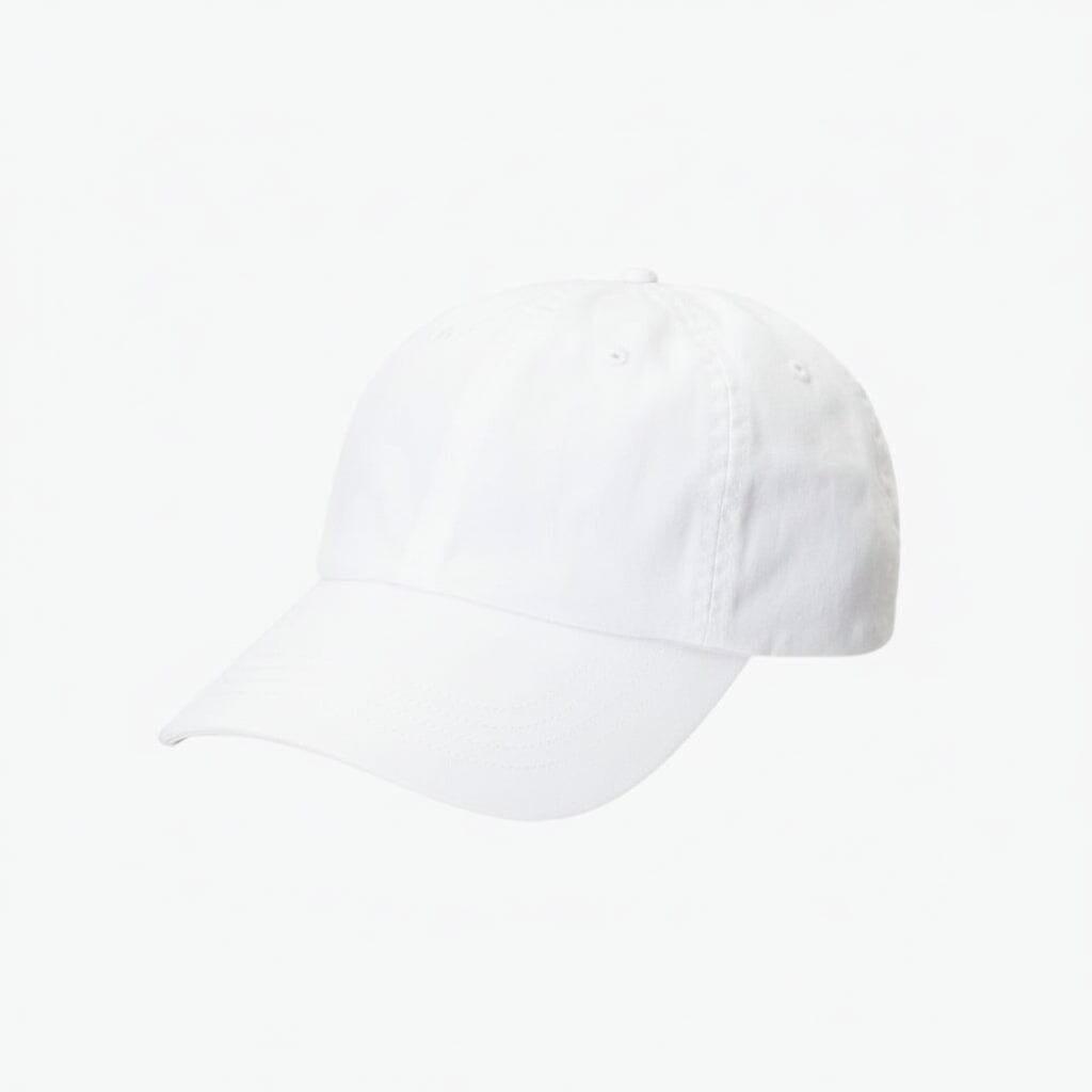 Baumwoll-Chino Baseball Cap Vahler Weiß 