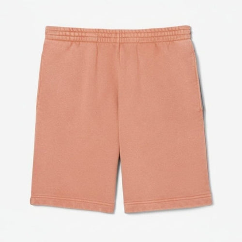 Baumwoll-Fleece Shorts Mit Wascheffekt Vahler Terrakottabraun S 