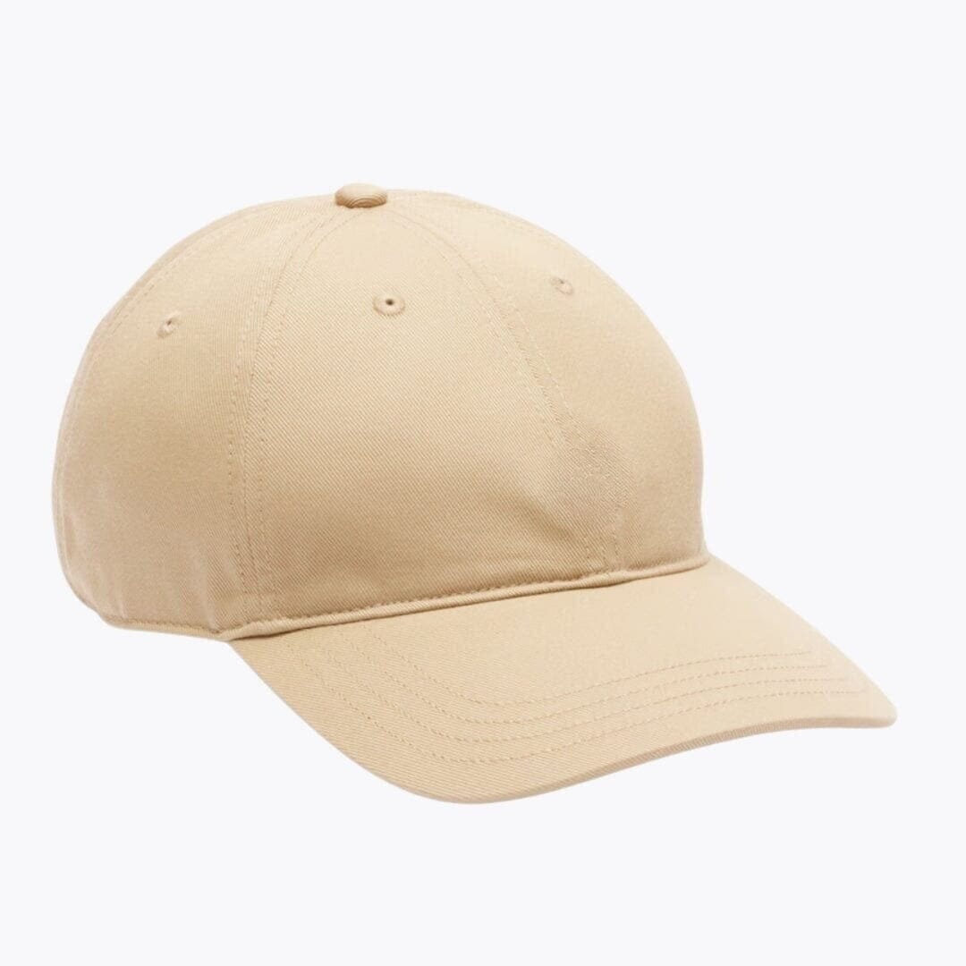 Baumwoll-Twill Kappe Vahler Beige 