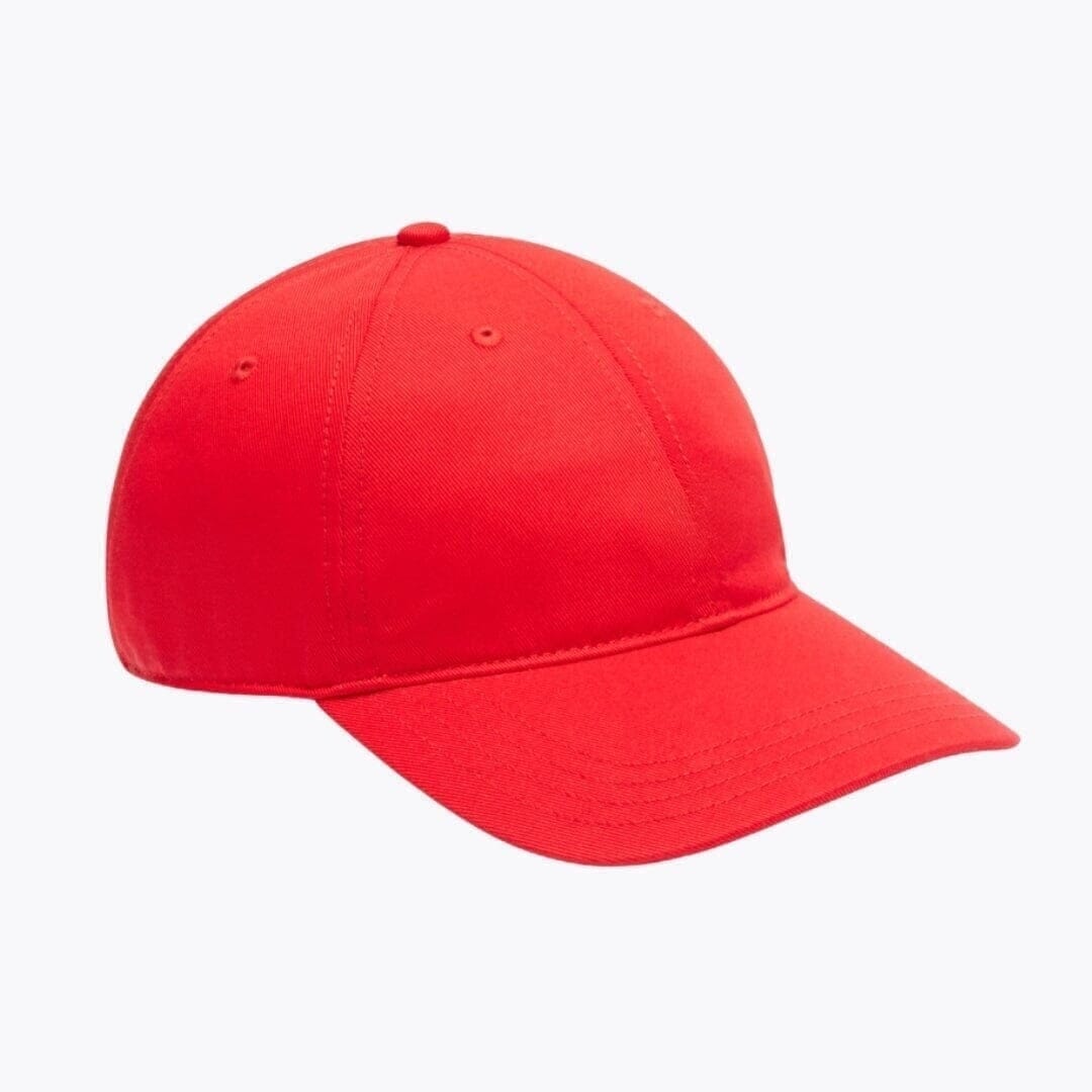 Baumwoll-Twill Kappe Vahler Rot 