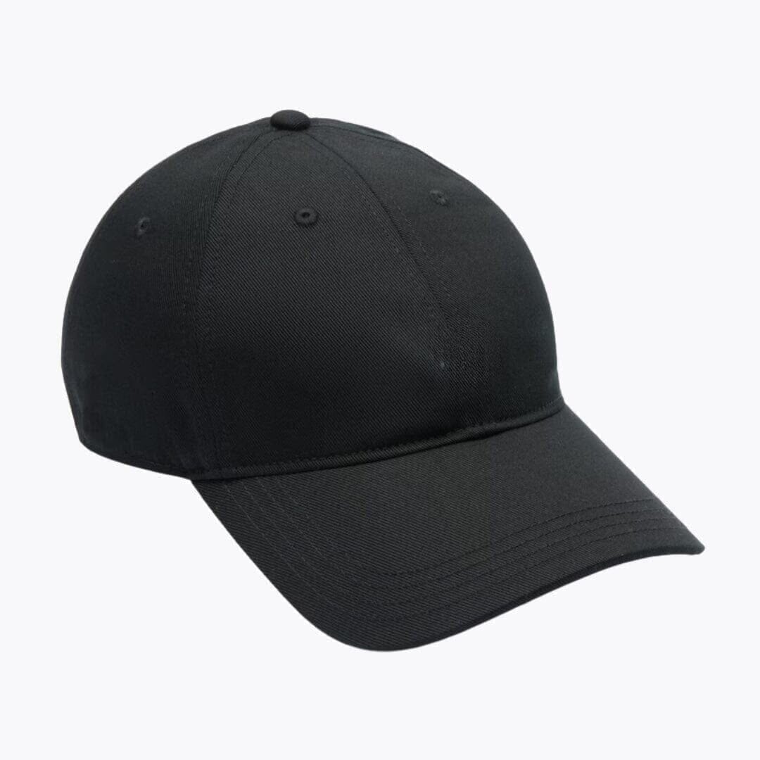 Baumwoll-Twill Kappe Vahler Schwarz 