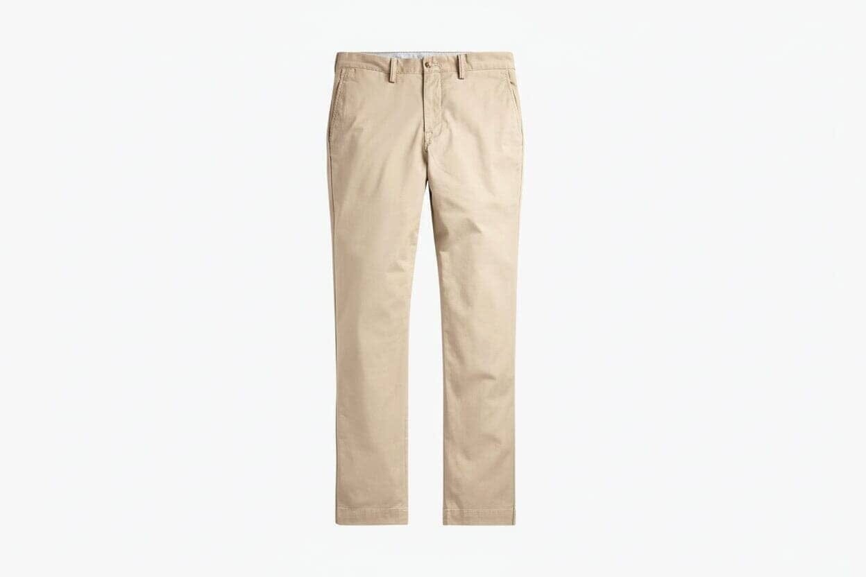 Bedford Chino-Hose Aus Gewaschenem Baumwoll-Stretch Vahler Khaki 28 