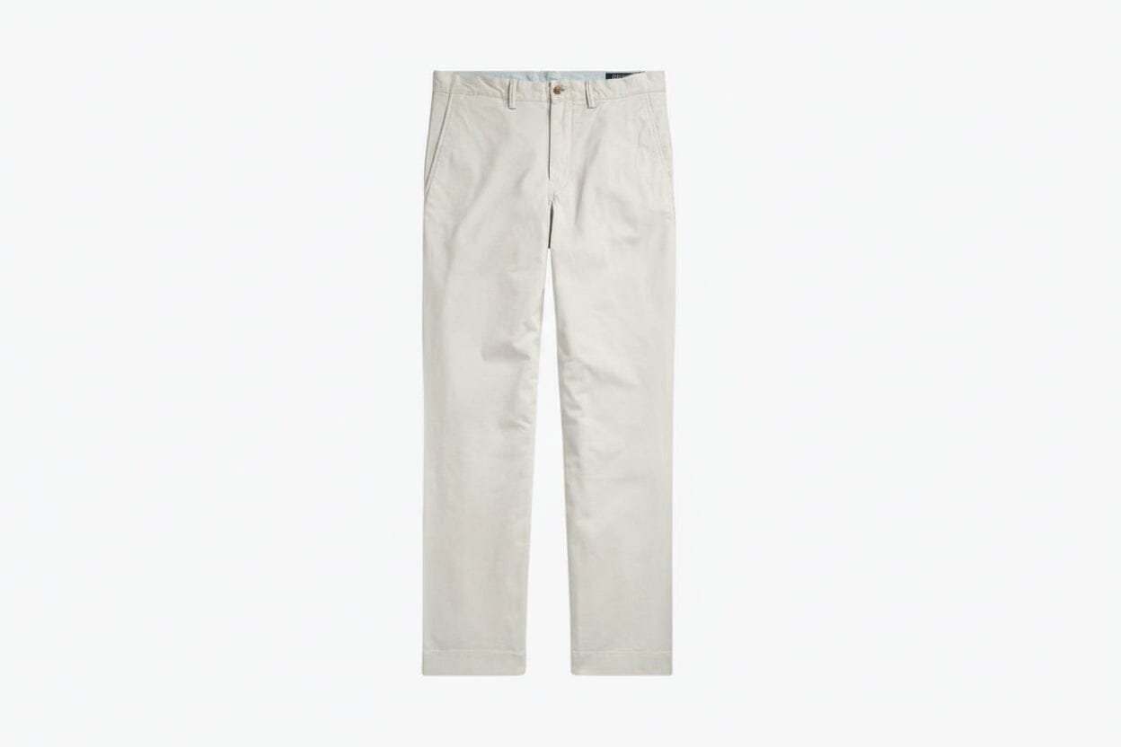 Bedford Chino-Hose Aus Gewaschenem Baumwoll-Stretch Vahler Steingrau 28 