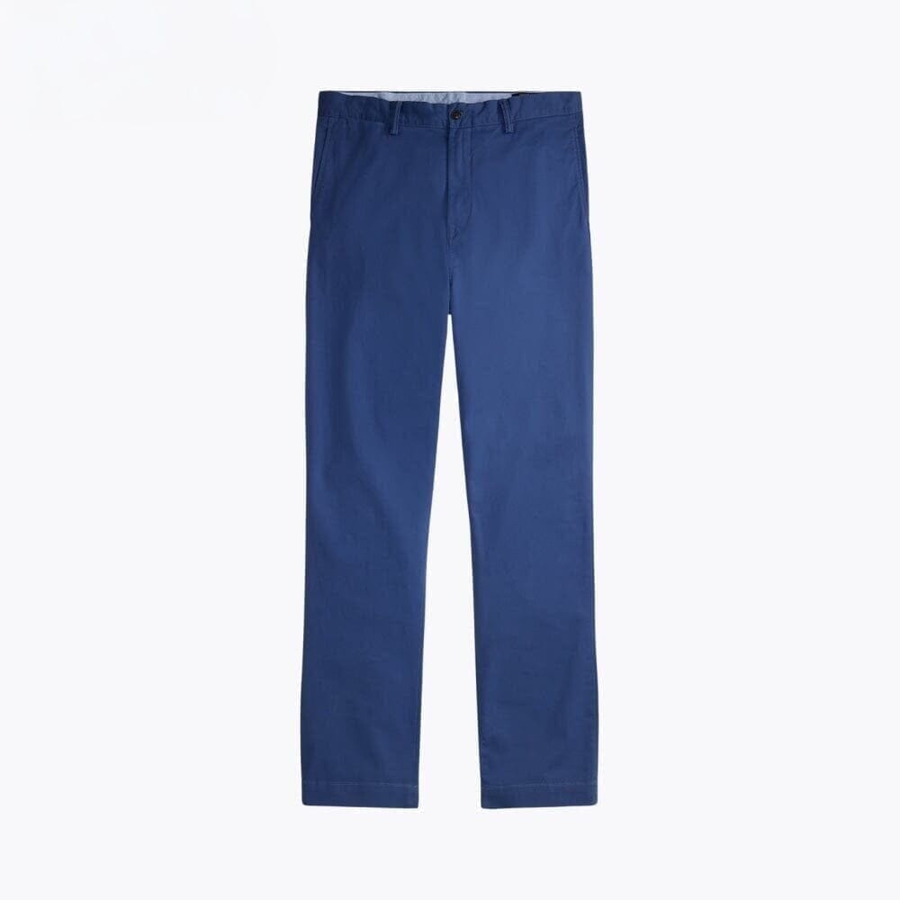 Bedford Classic Fit Gewaschene Chino Hose Vahler Königsblau 28 