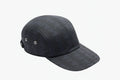 Bedruckte Twill Jockey Kappe Vahler Dunkelgrau / Schwarz 