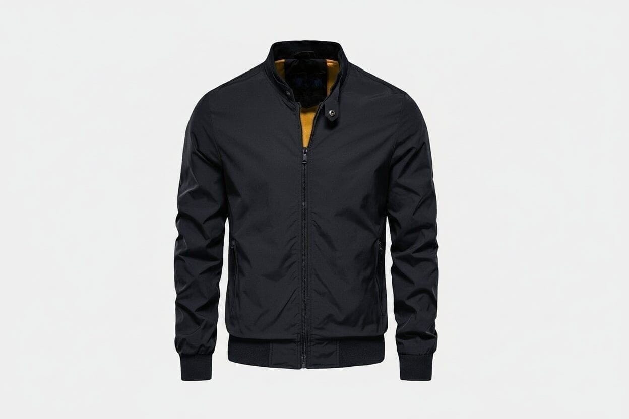 Bomber Classic Bomberjacke Vahler Schwarz S 