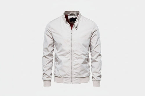 Bomber Classic Bomberjacke Vahler Weiß S 