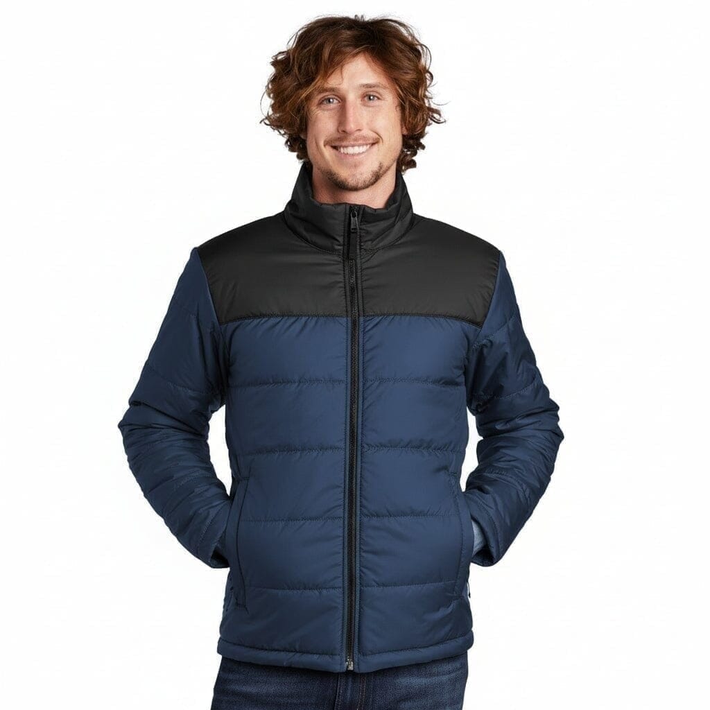 Chest Logo Everyday Isolierte Jacke Vahler Schattiges Blau S 