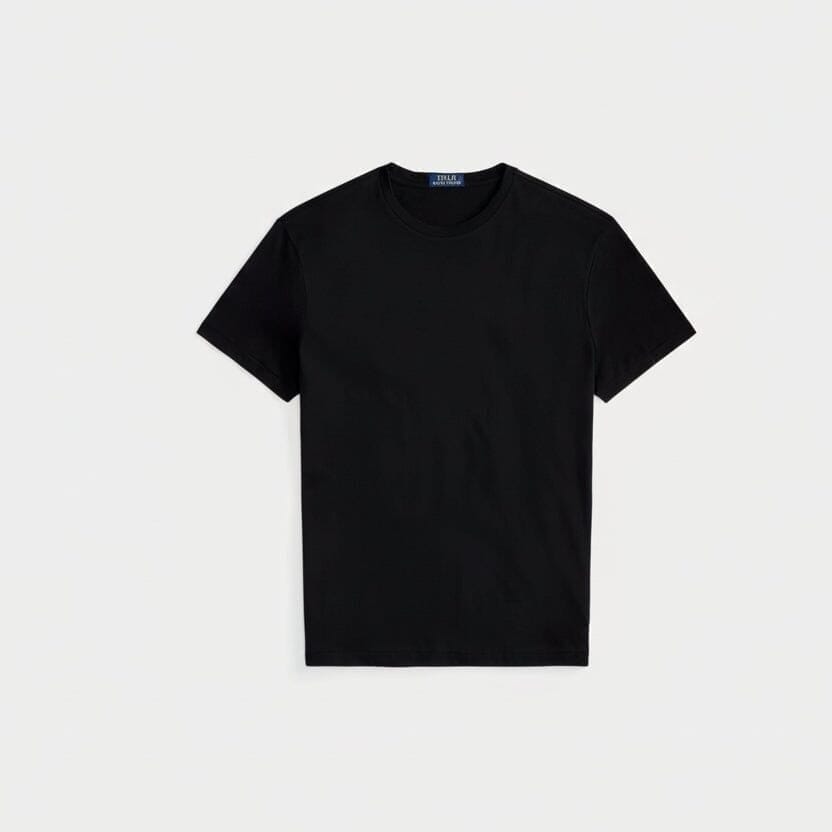 Classic Fit Polo Bear Jersey T-SHIRT Schwarz Vahler Polo Schwarz S 