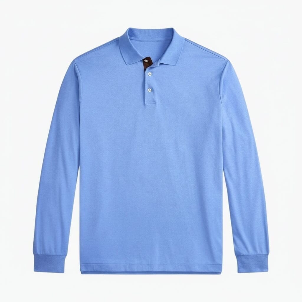 Classic Fit Polo-Shirt Aus Weicher Baumwolle Vahler Herbstblau S 
