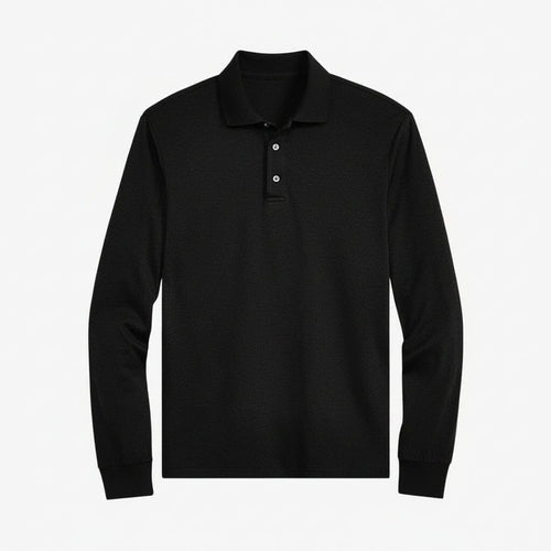 Classic Fit Polo-Shirt Aus Weicher Baumwolle Vahler Polo Schwarz S 