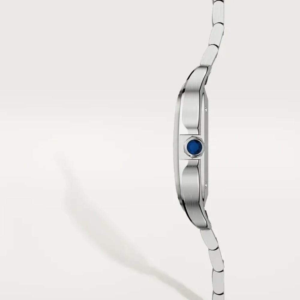 Classic Silber Herrenarmbanduhr Vahler 