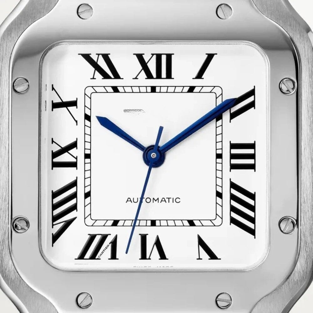 Classic Silber Herrenarmbanduhr Vahler 