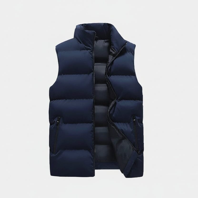 Classic Steppweste Vahler Military Marineblau S 