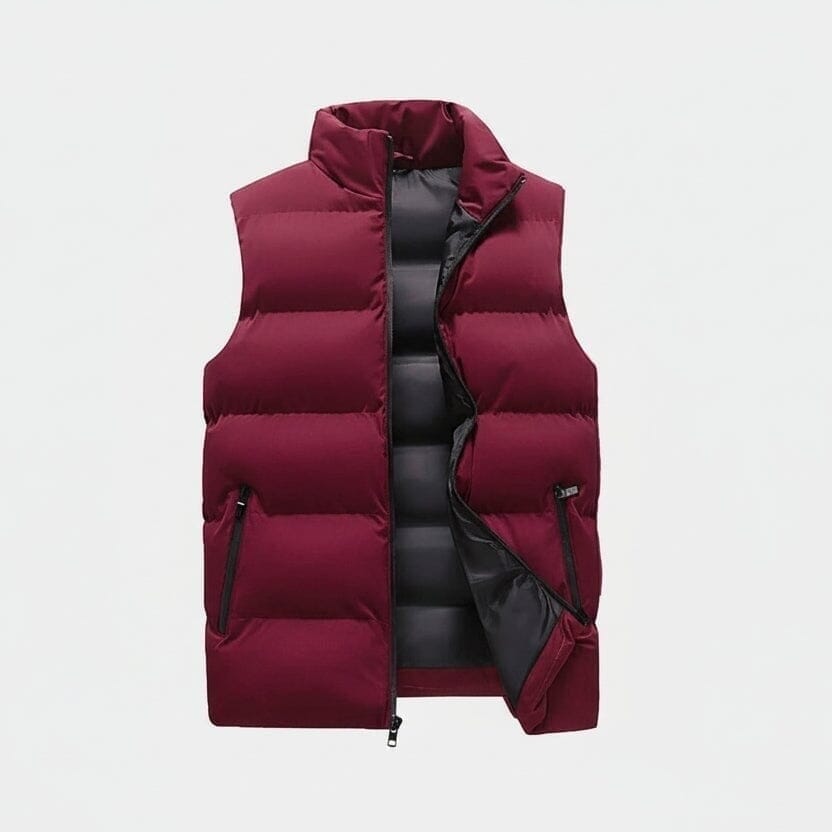 Classic Steppweste Vahler Military Rot S 