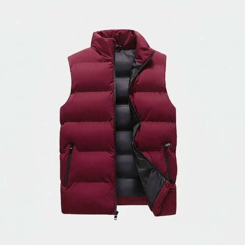 Classic Steppweste Vahler Military Rot S 