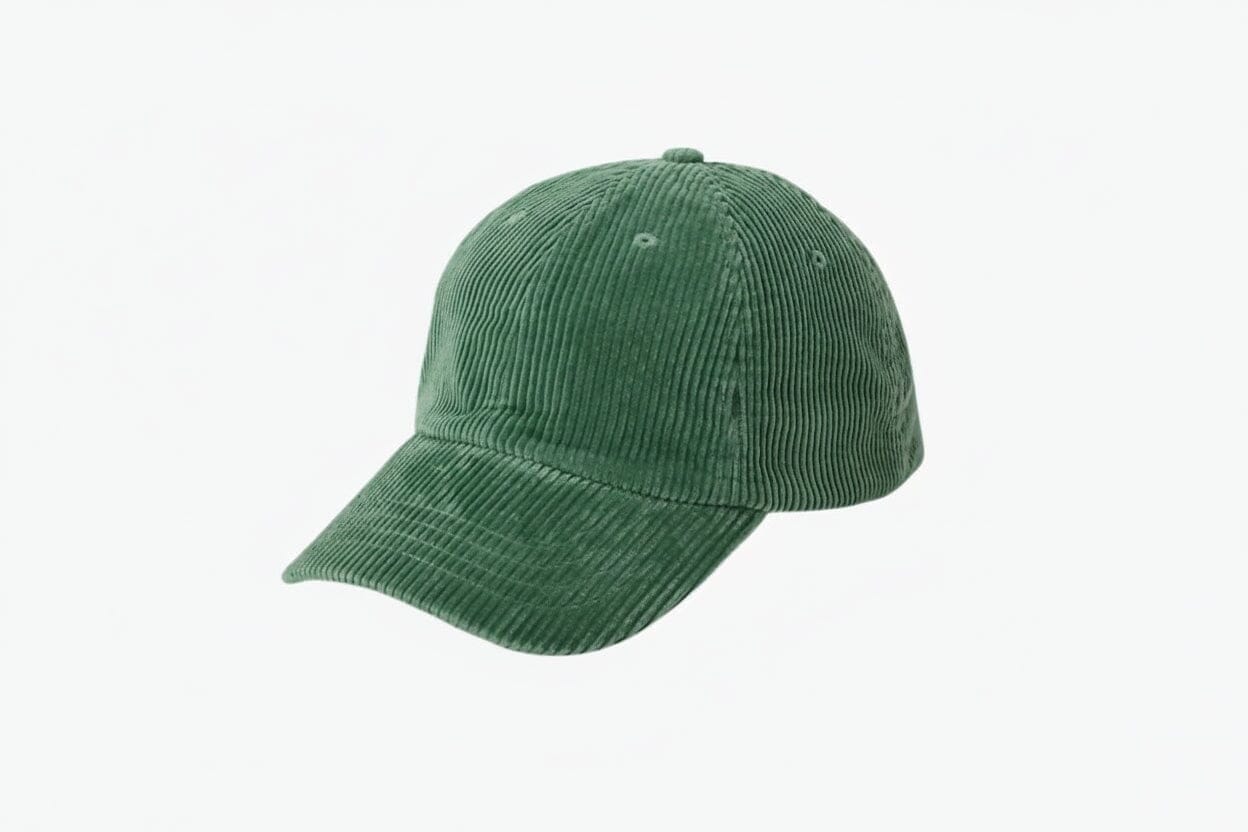 Cord Baseball Cap Vahler Wiesengrün 