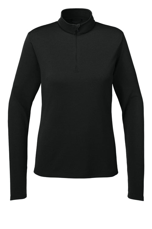 Damen Ambition 1/4-Zip Pullover Vahler Schwarz S 