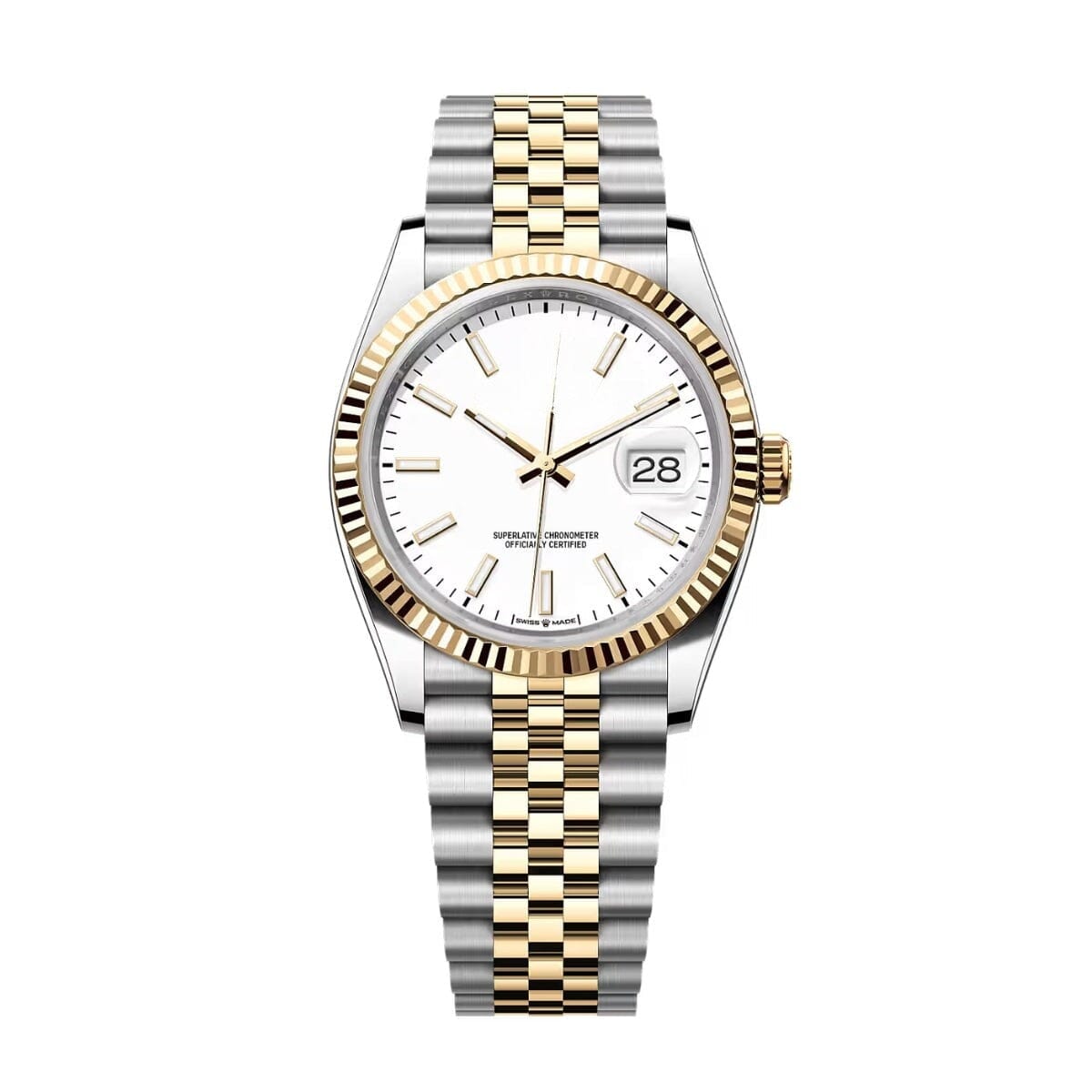 Datejust Grünes Zifferblatt Jubilee Armband 41mm Vahler 