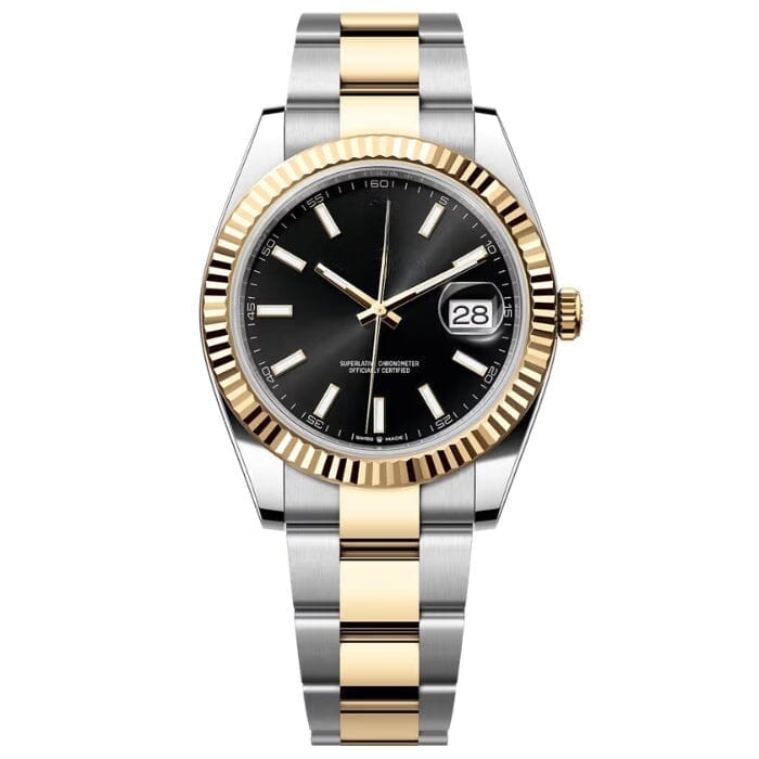 Datejust Grünes Zifferblatt Jubilee Armband 41mm Vahler 