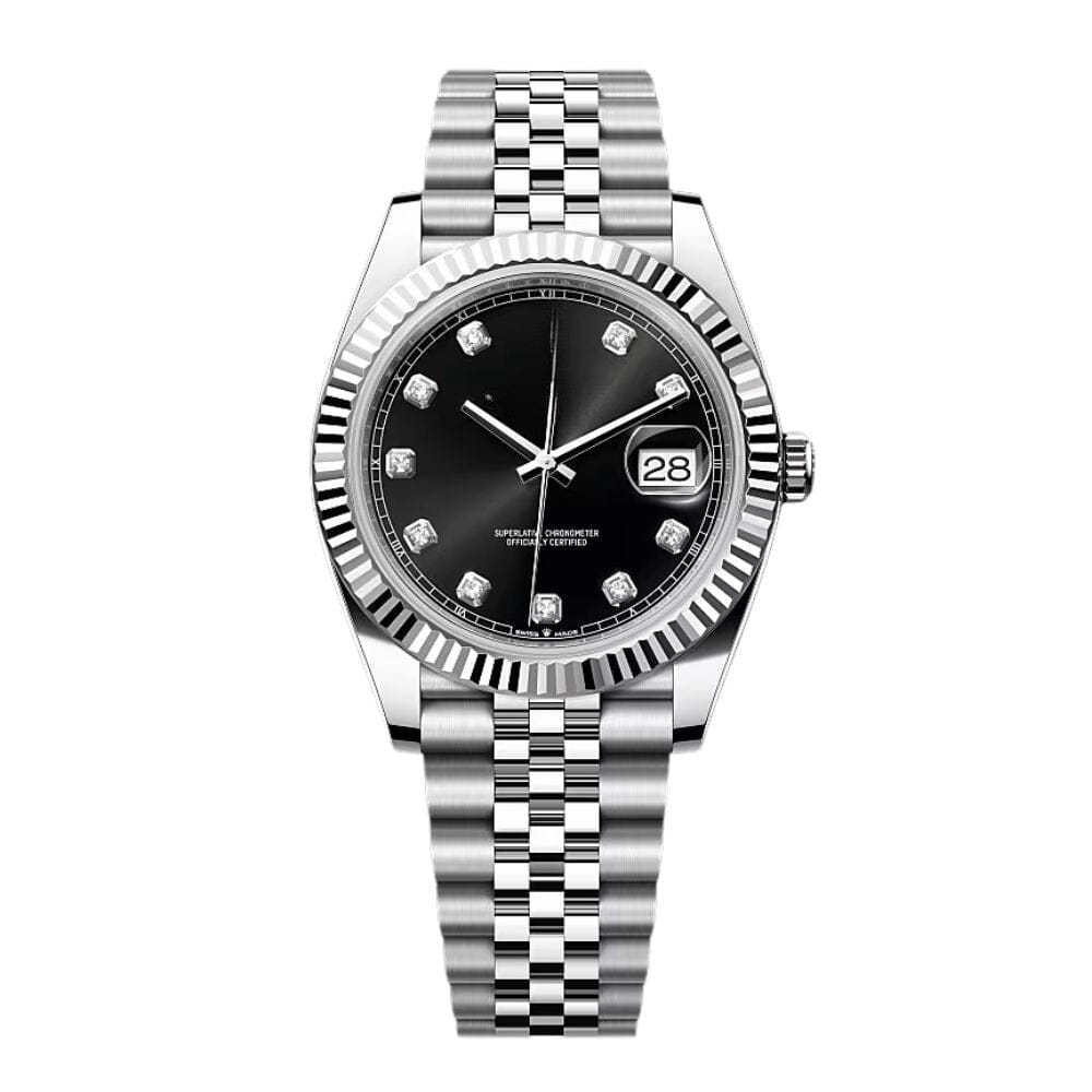 Datejust Grünes Zifferblatt Jubilee Armband 41mm Vahler 