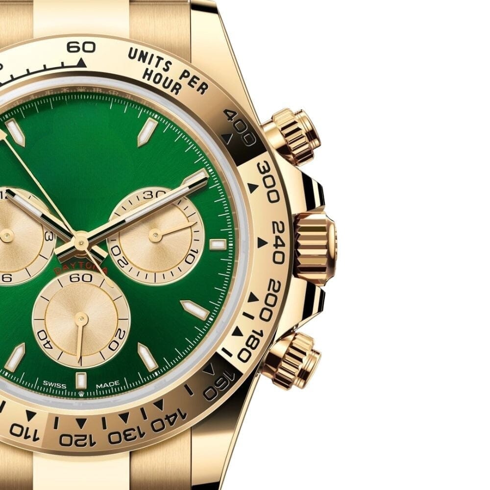 Daytona 126508 "gelbgold Grün" Vahler 
