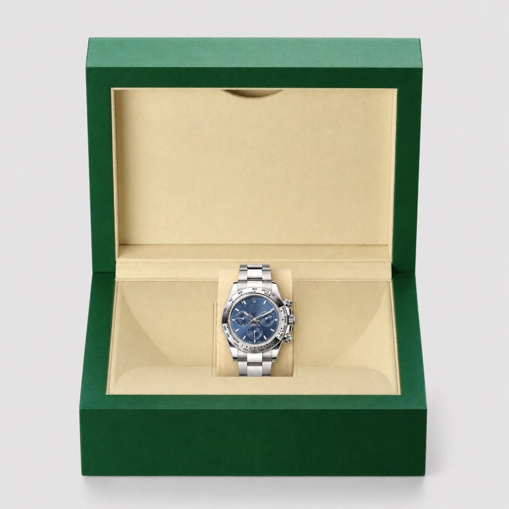 Daytona 126509 Weißgold Mit Blauem Zifferblatt Vahler 
