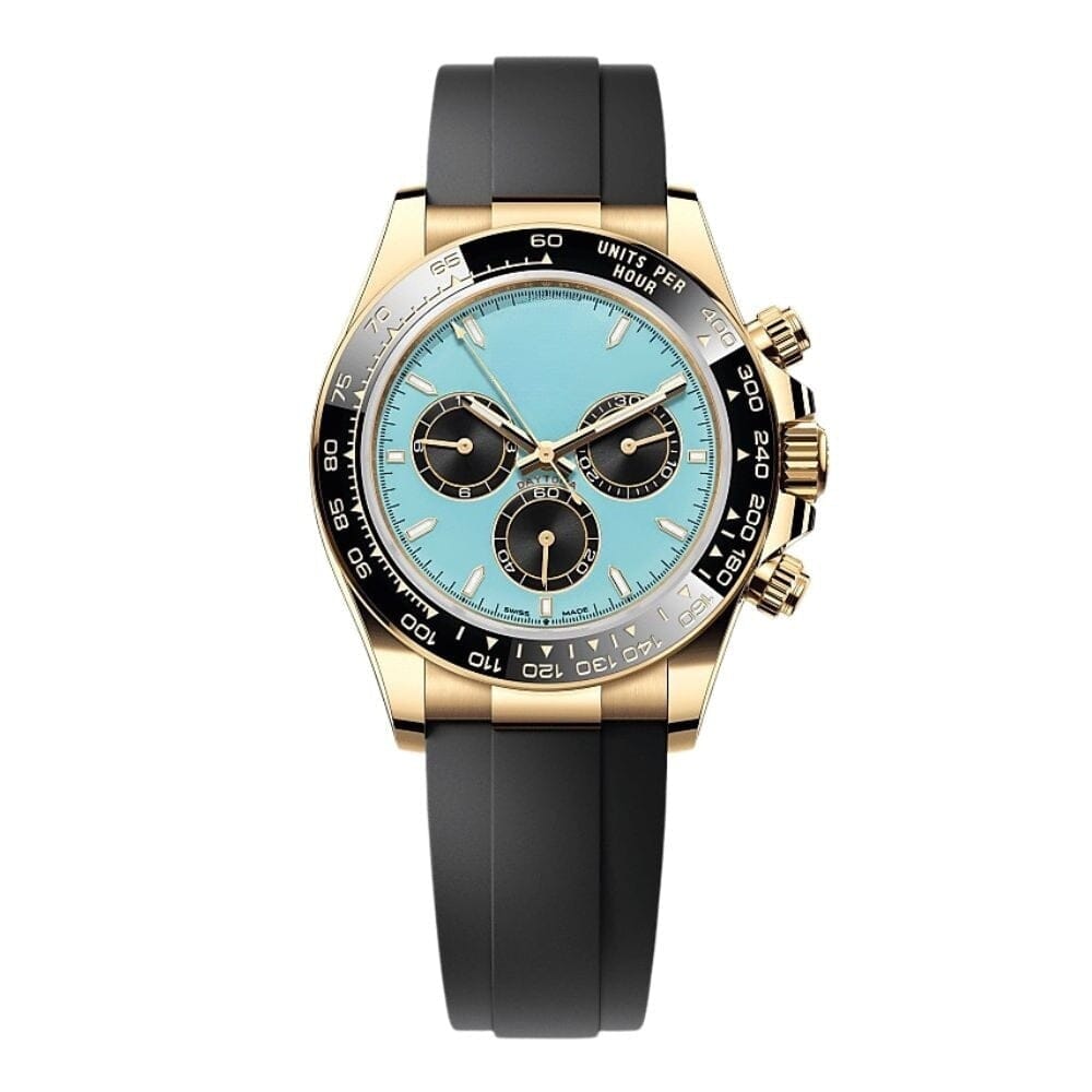 Daytona 126518LN "turquoise Blue" Herrenchronograph Vahler 