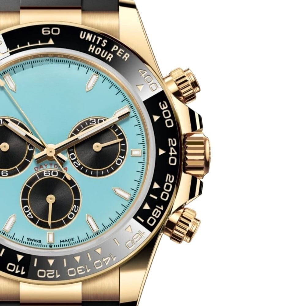 Daytona 126518LN "turquoise Blue" Herrenchronograph Vahler 