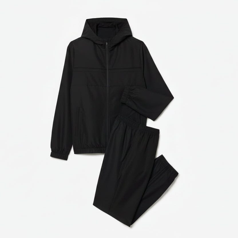 Diamond Taffeta Sport Trainingsanzug Vahler Schwarz S 