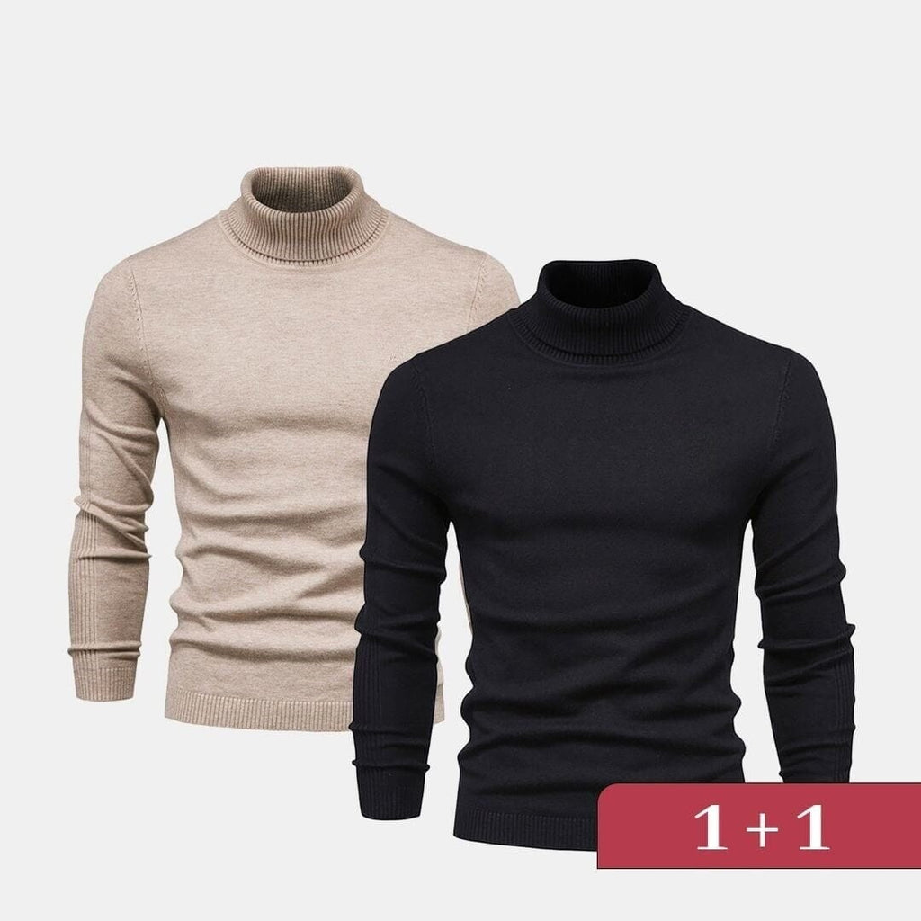 Double Elegance Rollkragenpullover – Kaufe 1, Erhalte 1 Gratis Vahler 
