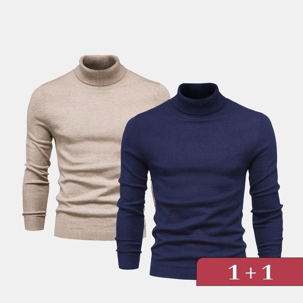 Double Elegance Rollkragenpullover – Kaufe 1, Erhalte 1 Gratis Vahler 