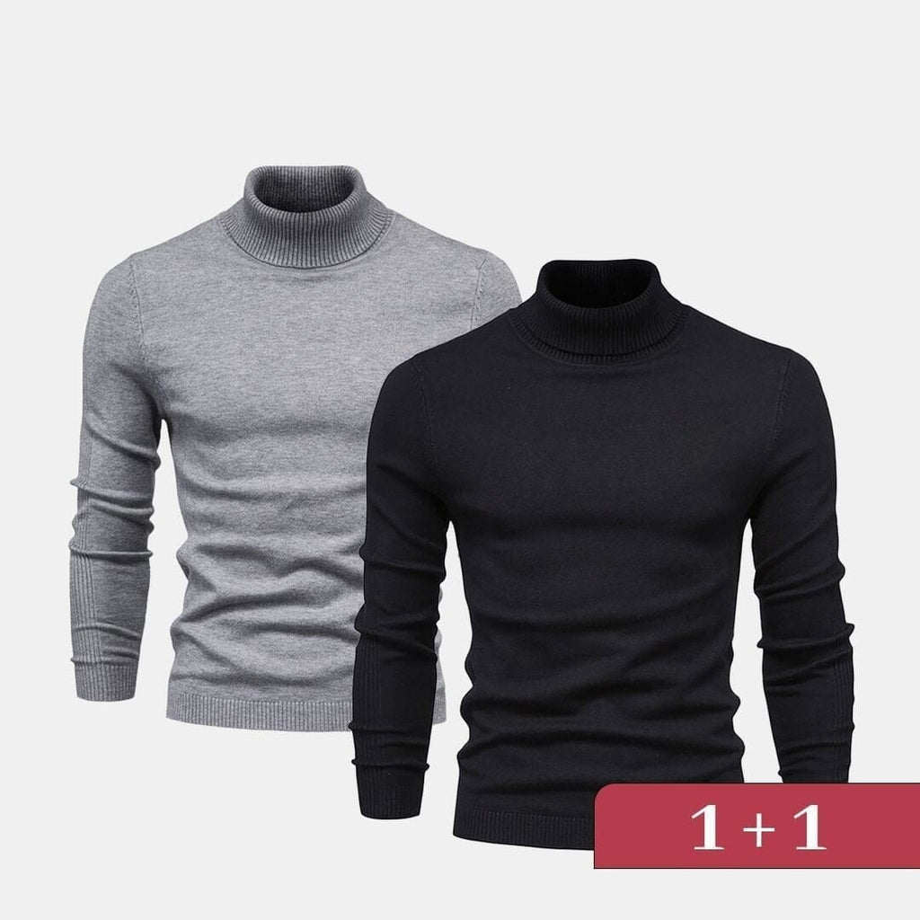 Double Elegance Rollkragenpullover – Kaufe 1, Erhalte 1 Gratis Vahler 