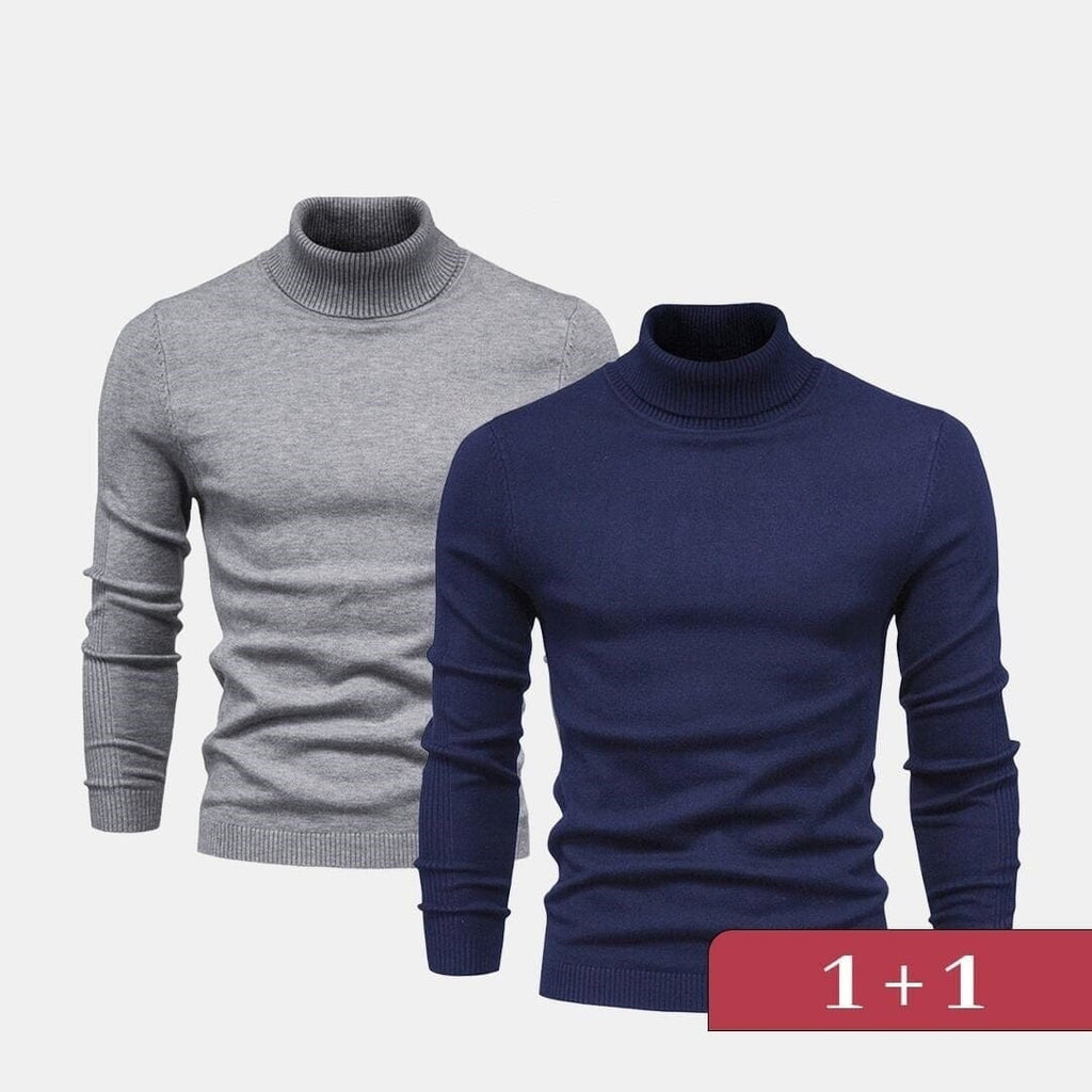 Double Elegance Rollkragenpullover – Kaufe 1, Erhalte 1 Gratis Vahler 
