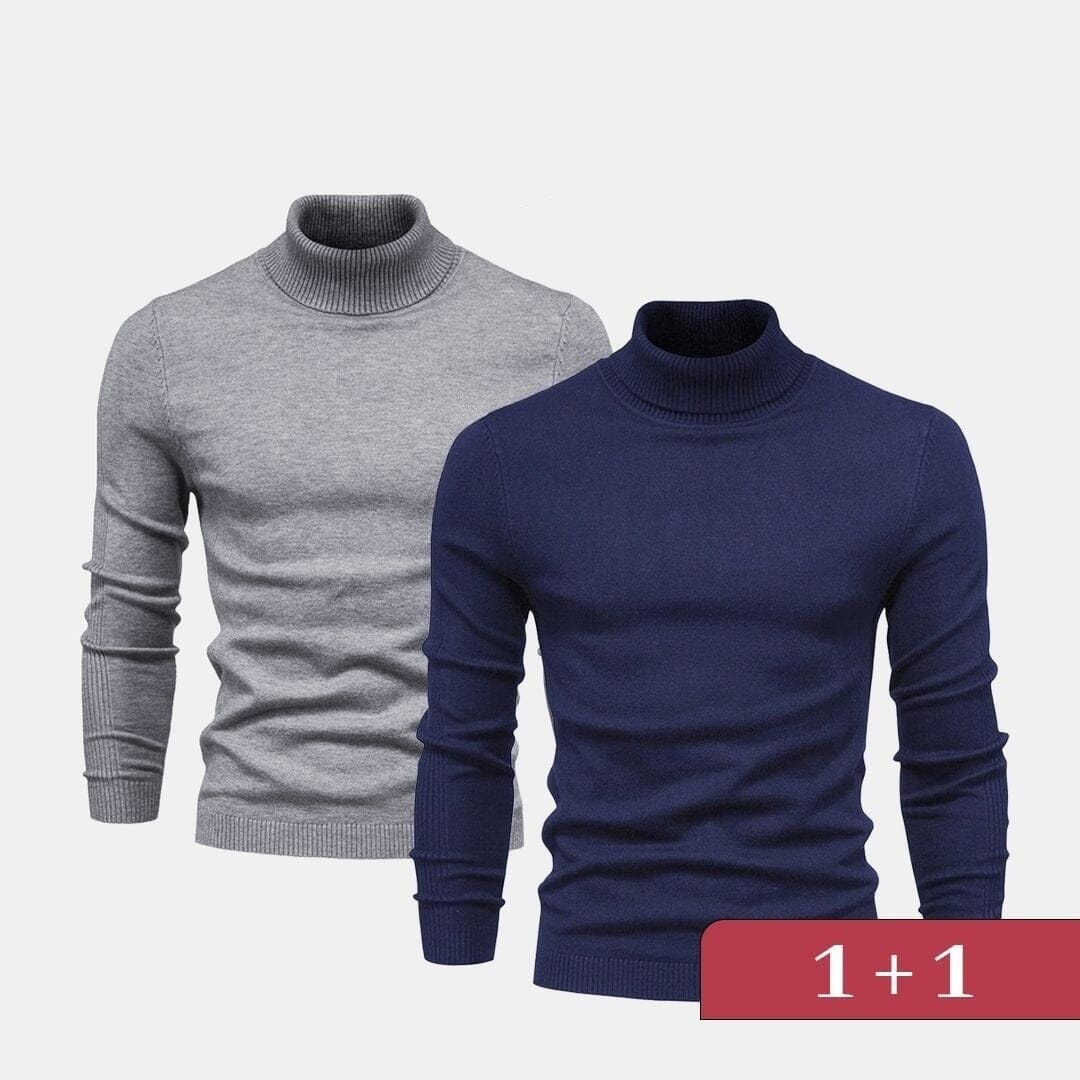 Double Elegance Rollkragenpullover – Kaufe 1, Erhalte 1 Gratis Vahler 