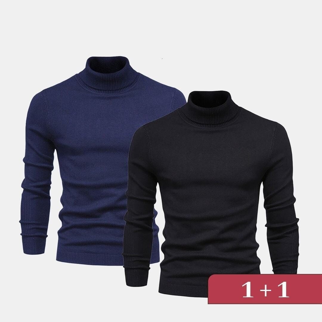 Double Elegance Rollkragenpullover – Kaufe 1, Erhalte 1 Gratis Vahler 