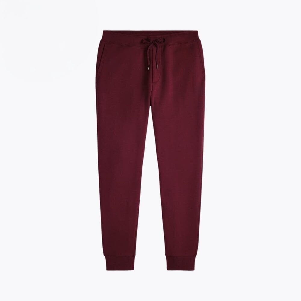 Double-Knit Jogginghose Vahler Weinrot 28 
