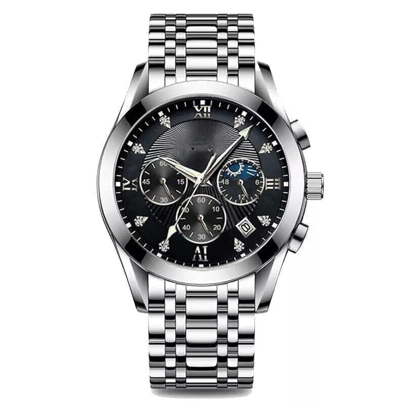 Elite Empyrean Luxus-Herrenuhr Mit Chronograph Vahler Elite Dunkel 