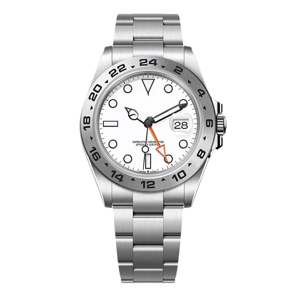 Explorer II 226570 'weiß' - Herren Luxusuhr Vahler 